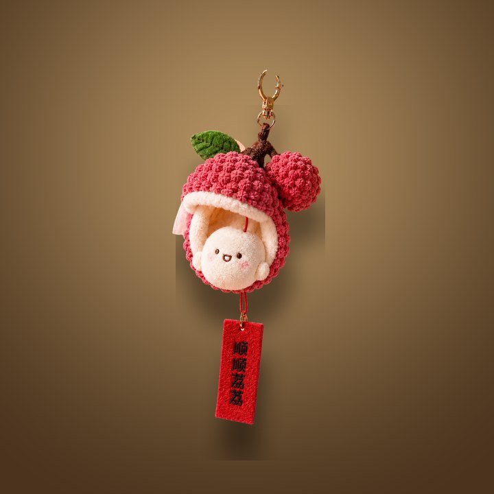 顺顺荔荔 Lucky Lychee plush